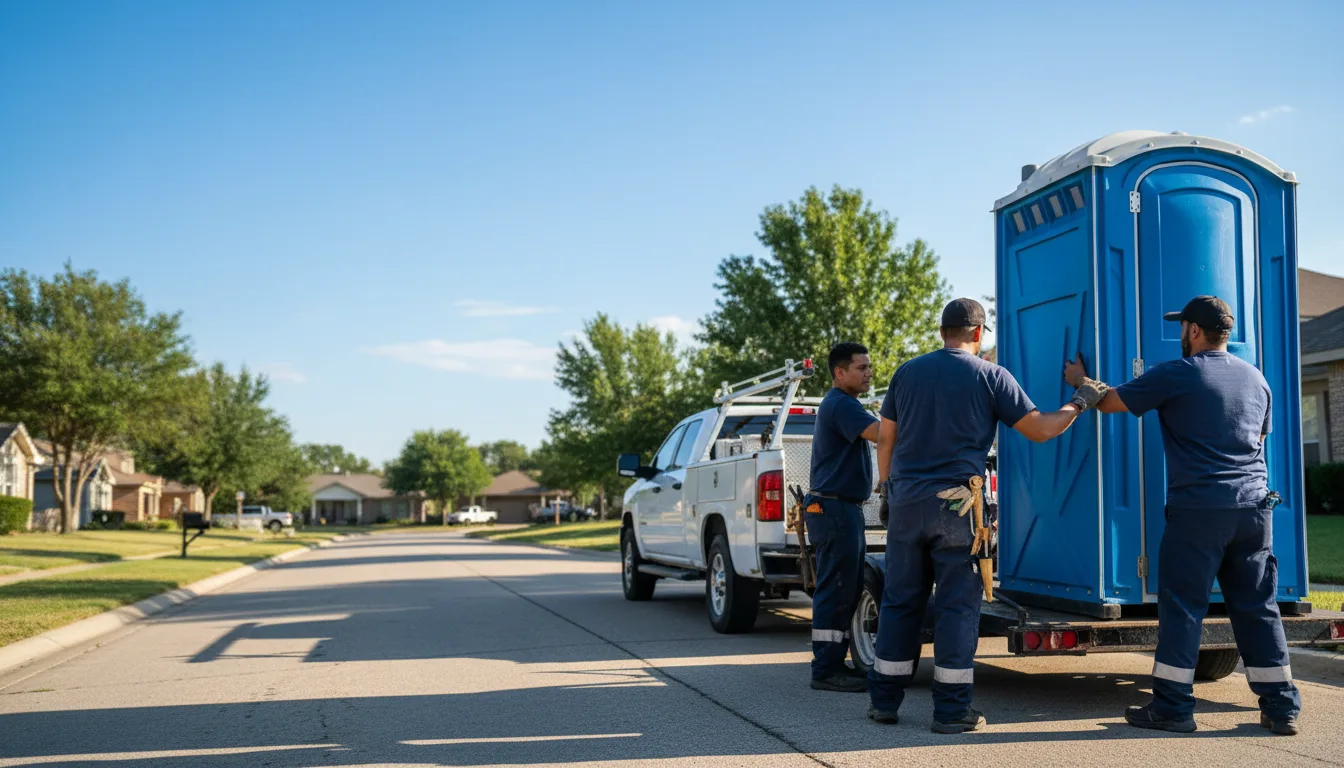 Portable Toilet Rental in Lehigh, OK near me